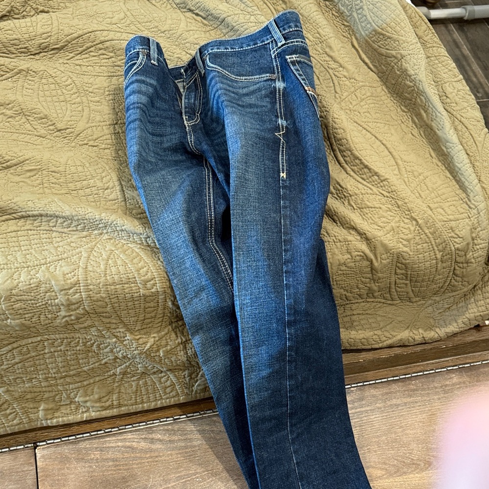 Ariat Men's Dark Blue Slim Jeans